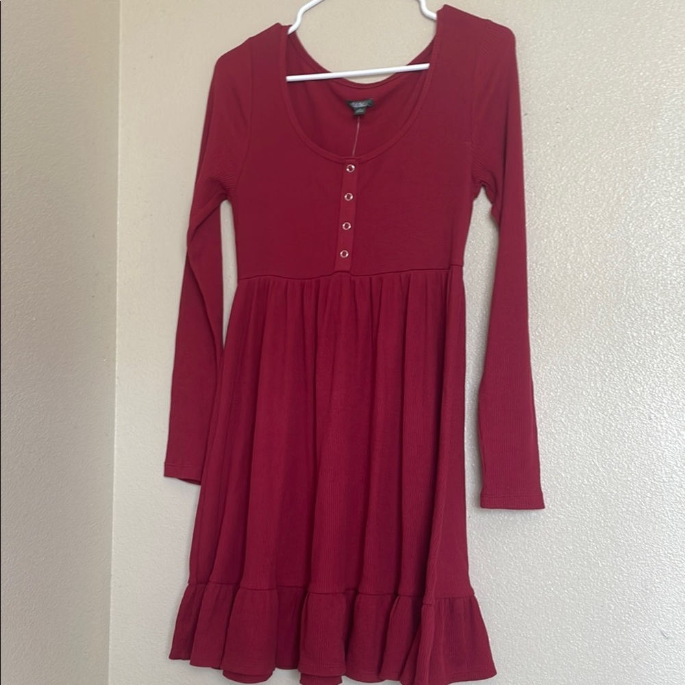 NWT Wild‎ Fable Babydoll Red Dress
